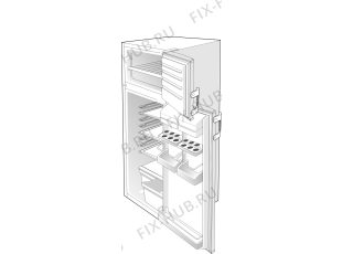 Холодильник Gorenje RF4205W (229987, HZS2026) - Фото